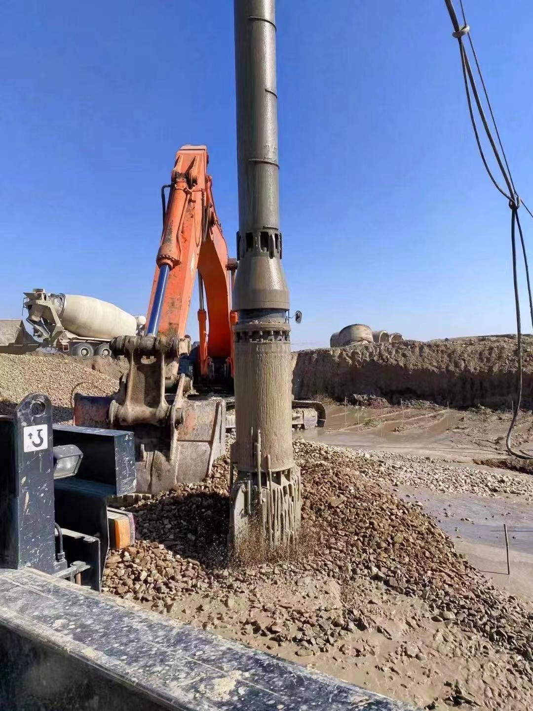 Enhance Soil Stability Vibroflotation Compaction Equipment In Soil Improvement Construction