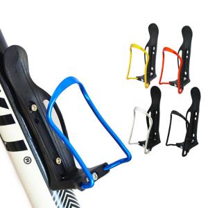Buy cheap Alloy Aluminum Bike Basket Water Bottle Holder Cycling Rear Saddle Mount Holder Bracket product