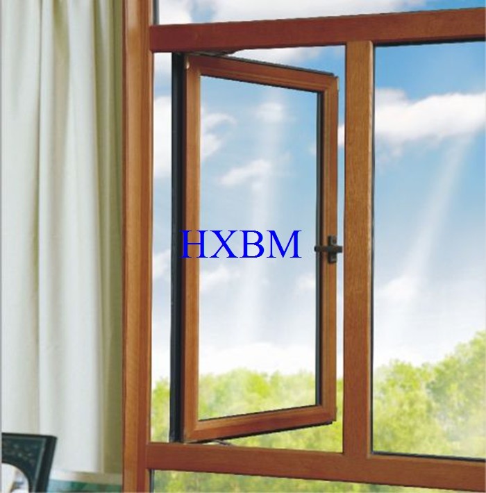 Strong enhance German Style double glass Solid Wood Windows And Doors for luxury homes