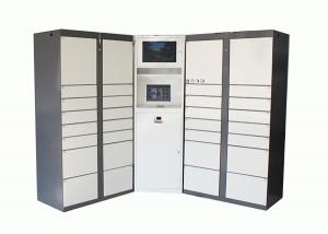 China No Contact Stainless Safe Parcel Locker Refrigerator With Touch Screen And Real Time Monitor on sale