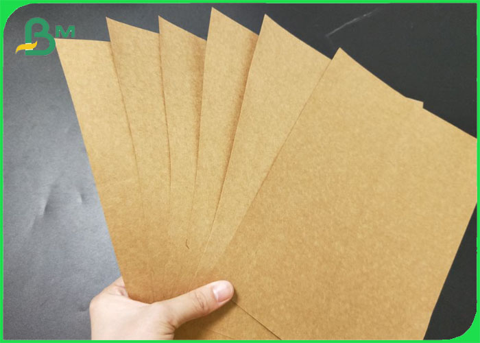 80g - 150g Uncoated Unprinted Brown Jumbo Roll Kraft Paper For Gift Wrapping Art Craft