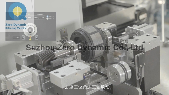 Two Station EV Motor Rotor, Washing Machine Motor Rotor Automatic Drilling Balancing Machine