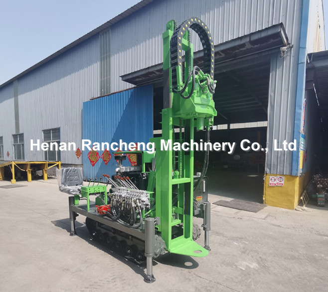 High Performance 30m Hydraulic Pile Driver Featuring 30HP Diesel Engine