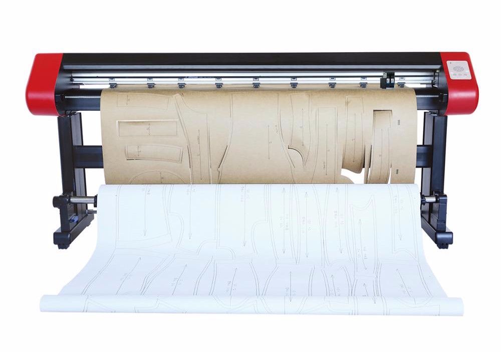 1000mm / S Cutting Plotter Machine Double HP45 Heads Dustproof Design