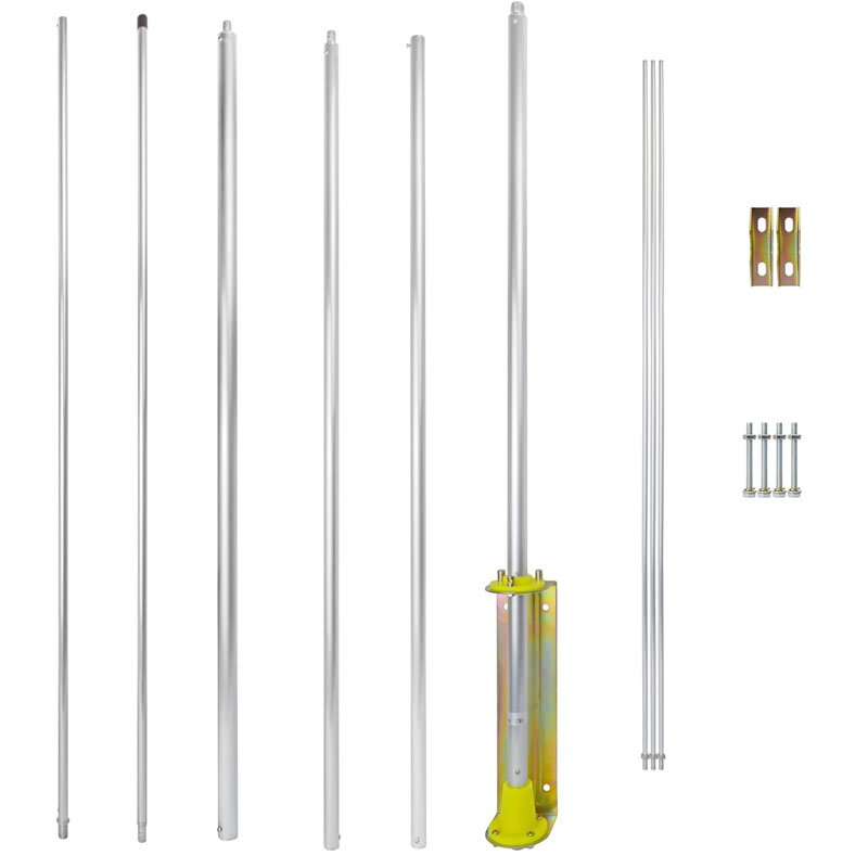 27MHz Radio Base Station with Universal CB Antenna and Aluminum Alloy Base Material