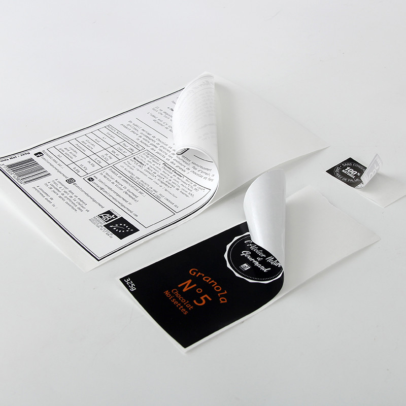 Custom Packaging Label Stickers Paper Sticker Labels For Food Bags