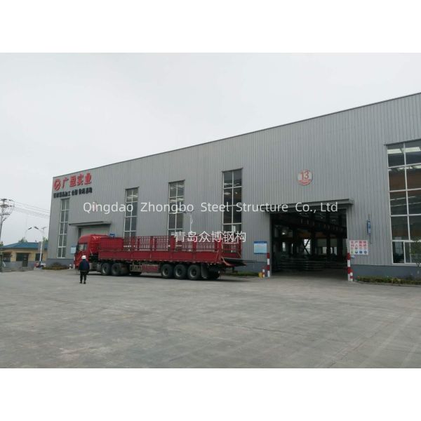 Angle Steel Structure Warehouse Building Warehouse Prefabricated Buildings