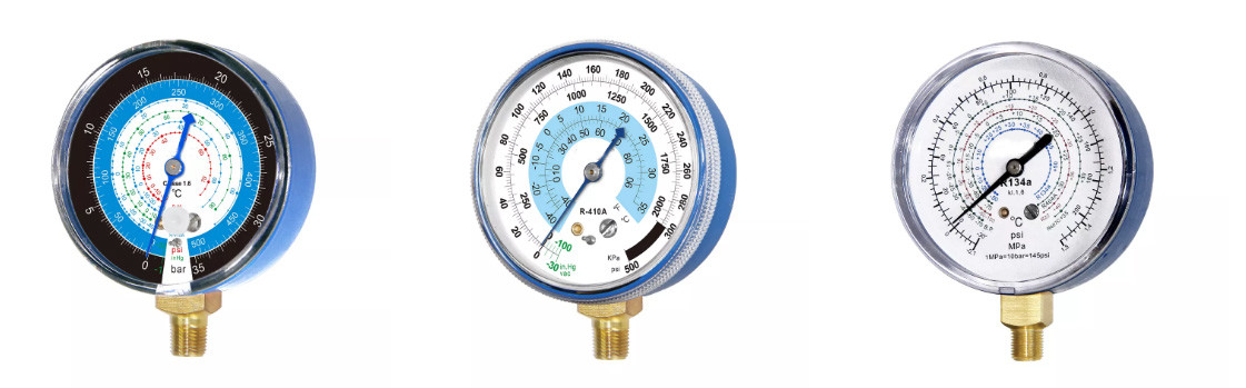 HVAC Commercial Refrigeration Repair Parts Pressure Measuring Gauge R290