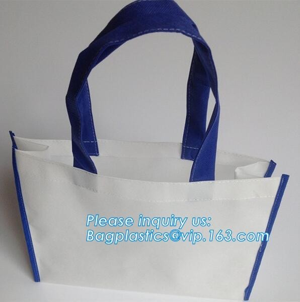 Promotional custom fabric reusable shopping bag metallic laminated non woven bag, Machine Made Heat Seal Eco Friendly No
