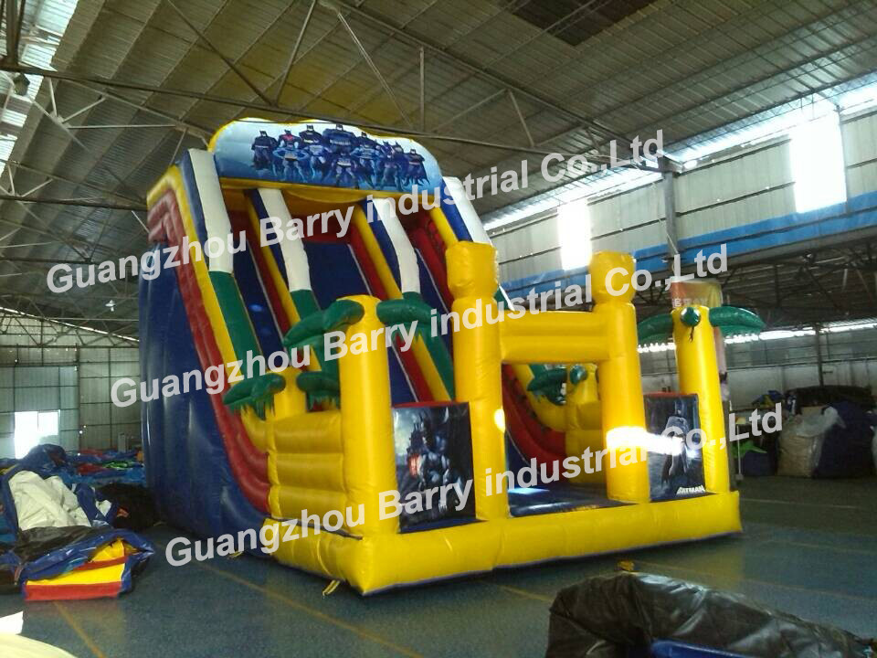 Digital Printing Commercial Inflatable Slide Jumping Castle Slide Bounce House