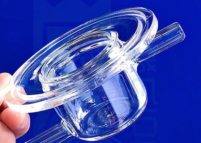 Morse 6.5 Customized Glass 2.2g/Cm3 Quartz Labware For Chemical Industry