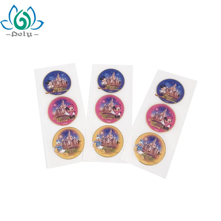 Skin Safe Metallic ISO900 CMYK Printing Body Tattoo Sticker