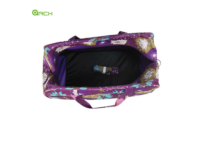 Printing Material 600D Polyester Duffel Travel Bag