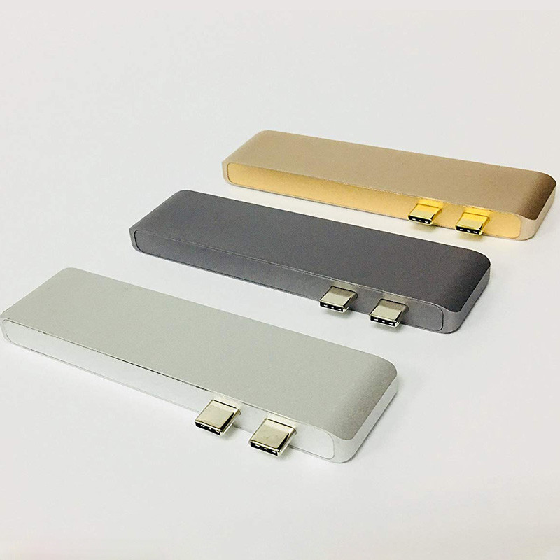 USB 3.1 Type C Hub Dual type-C USB-C HUBs Card Reader Special for Apple Macbook Pro with Thunderbolt 3