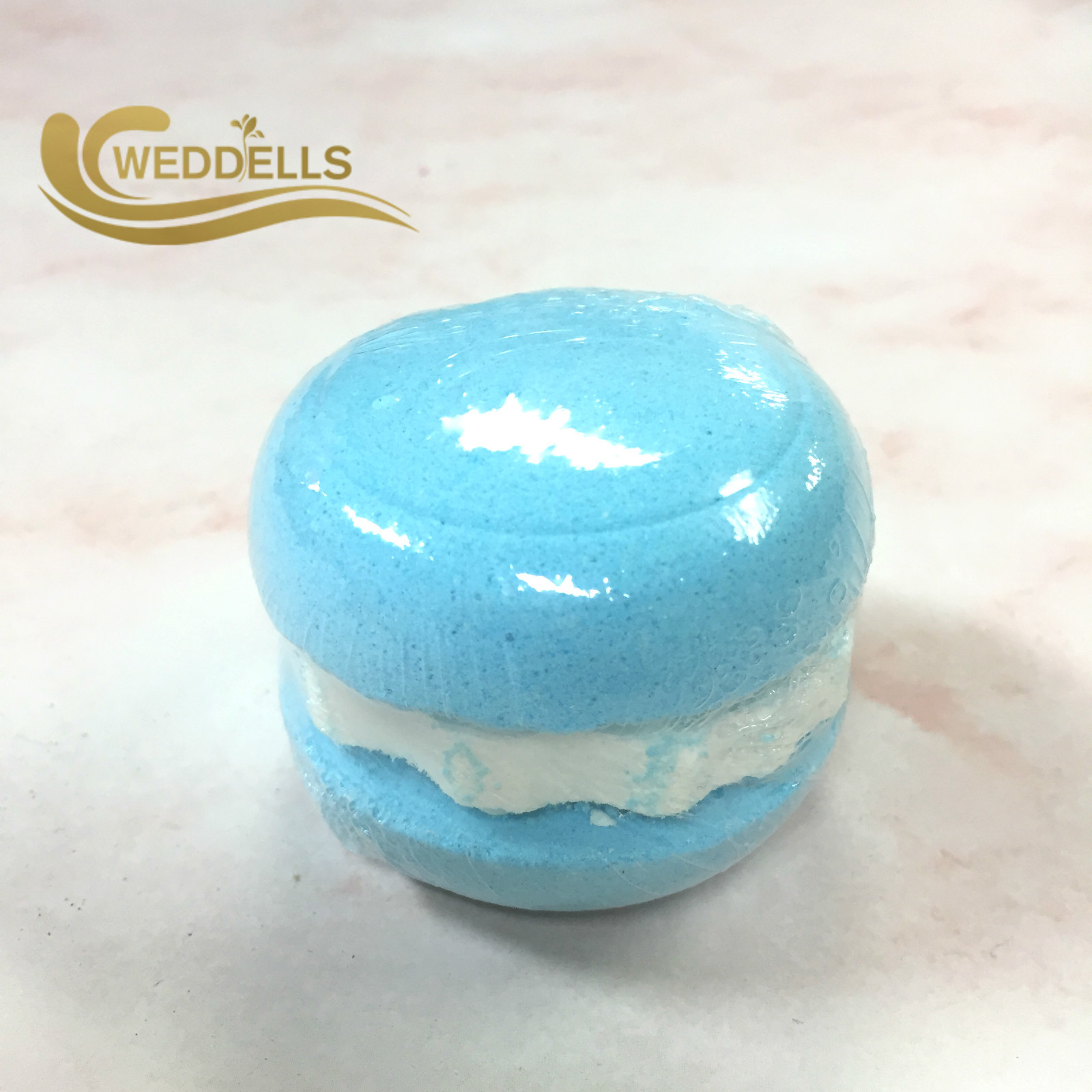 Cute 100g Custom Bath Bombs Kit For Children / Macaron Bath Fizzers