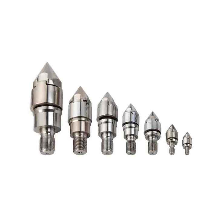 25mm Mini Screw Barrel Nozzle Tip Plastic Machine Parts For Pvc Injection Molding Machine