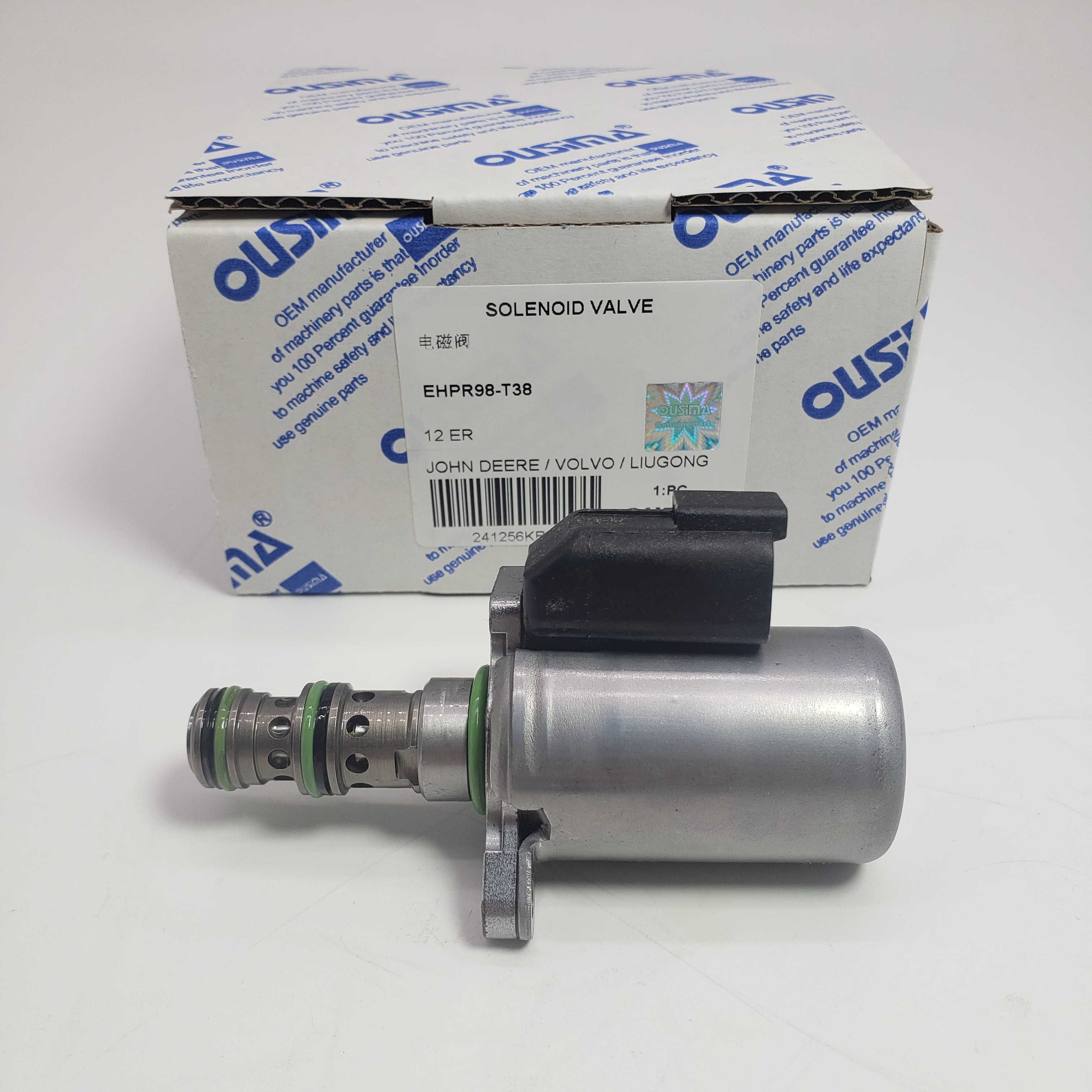 Solenoid Valve EHPR98-T38 12ER For JOHN DEERE VOLVO LIUGONG