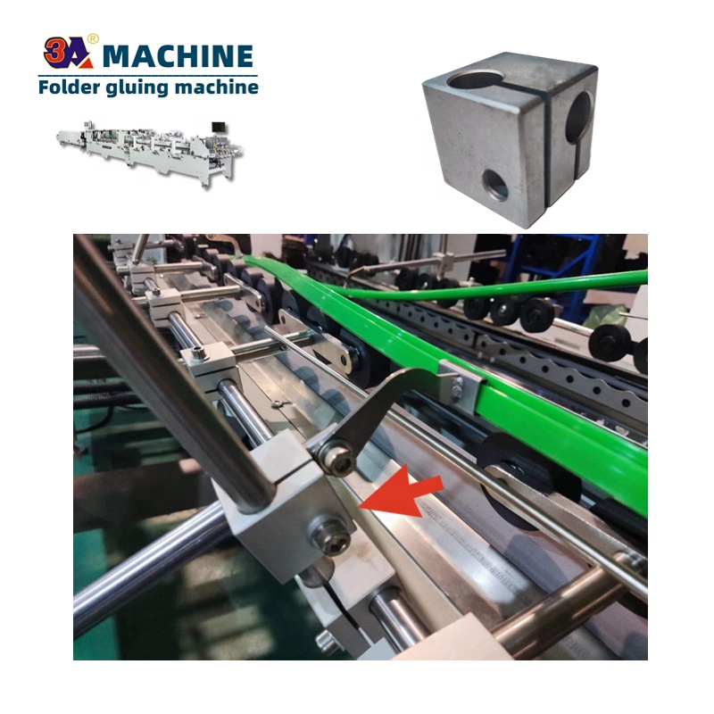 Automatic Folding Carton Folder Gluer for Paper and Cardboard Packaging Materials