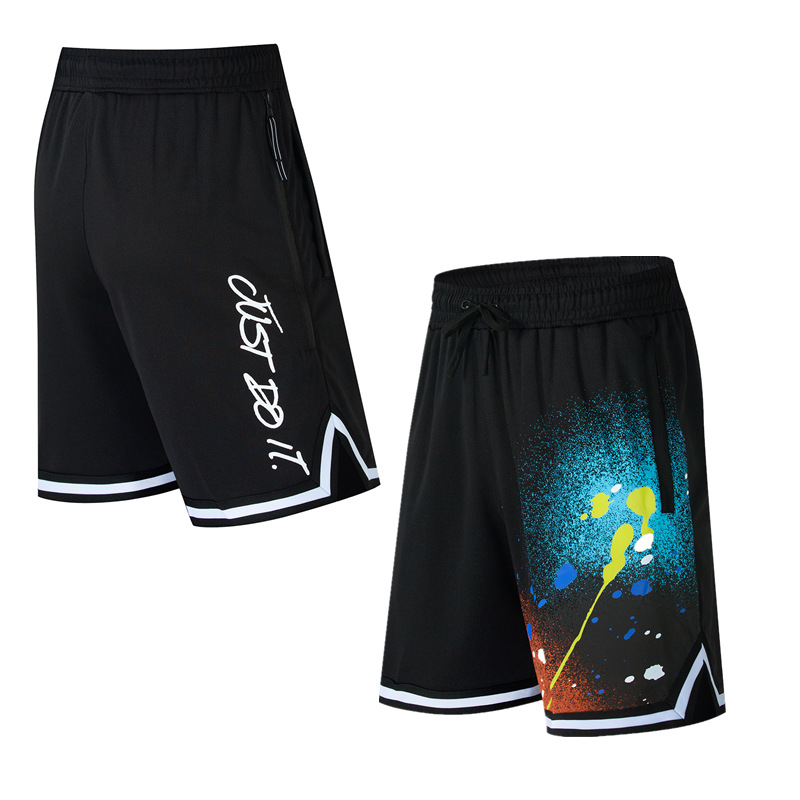 2021 New customizable basketball shorts Sports training track running shorts