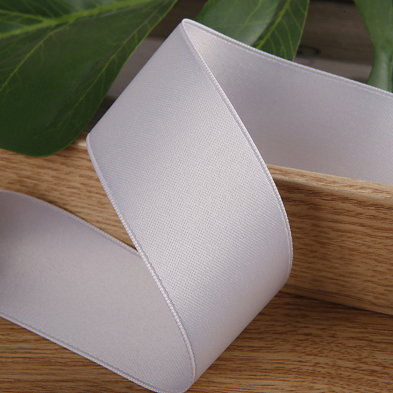 5mm-50mm Polyester Cotton Plain Knitting Ribbon Custom Cotton Ribbon For Gift Packaging