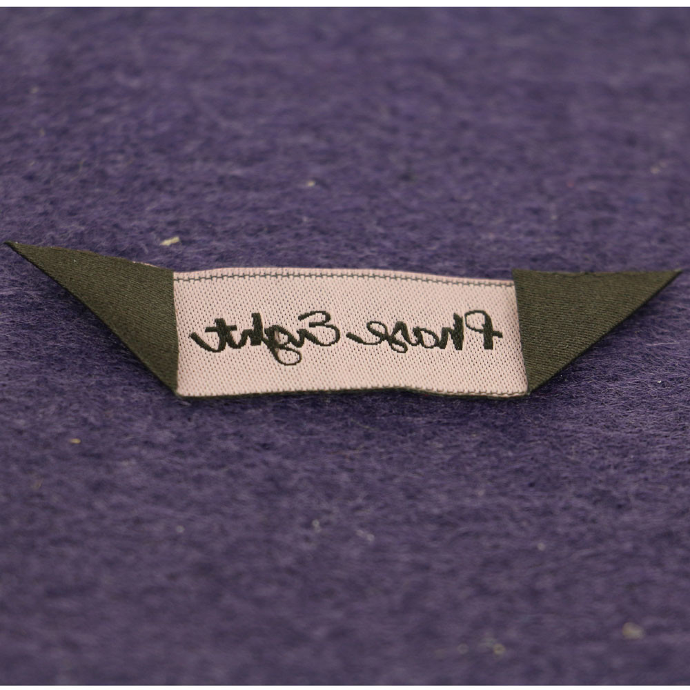 Custom Made Woven Clothing Labels Cloth Sewing Labels Fold For Garment