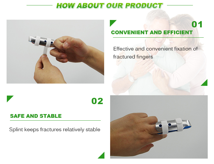 Factory finger splint brace baseball splint for sale.jpg