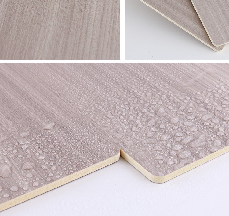 Waterproof And Moisture-Proof Bamboo Charcoal Fiber Board With Wood Grain