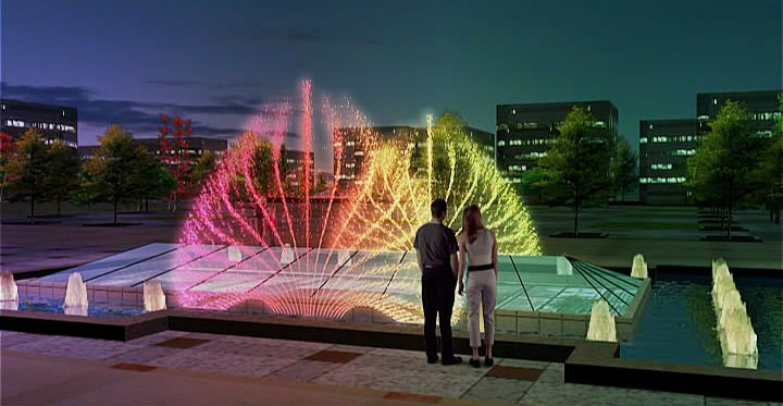Stainless Steel Portable Fountain Signal Control High Spray