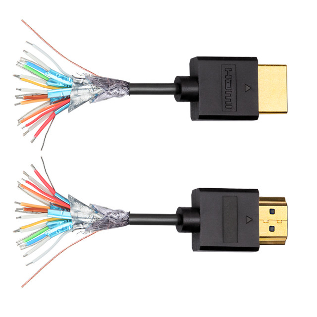 Ultra Slim Hdmi 4k Cable Home Audio And Video Fiber Optic Hdmi Cable Male Male
