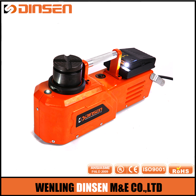 4.5T Cordless Hydraulic Jack , DC 24V Heavy Duty Hydraulic Jack