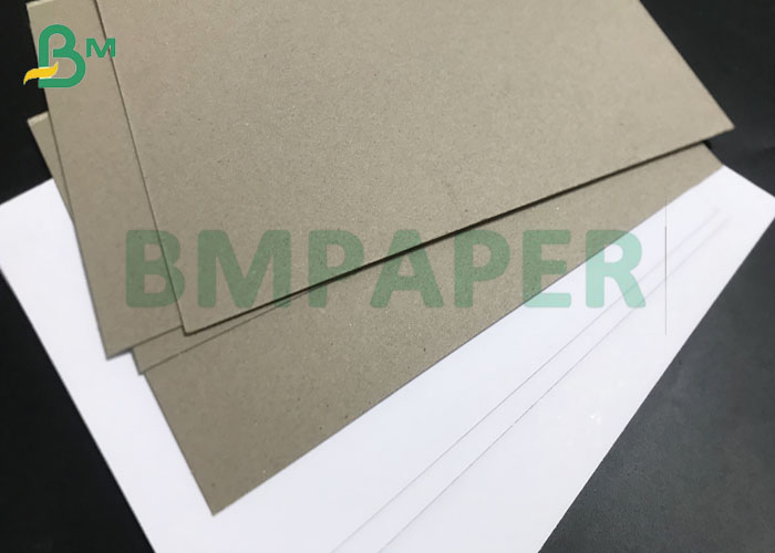 600gsm To 1300gsm High Thick White Top C1S Duplex Board Gray Back 72 * 102cm