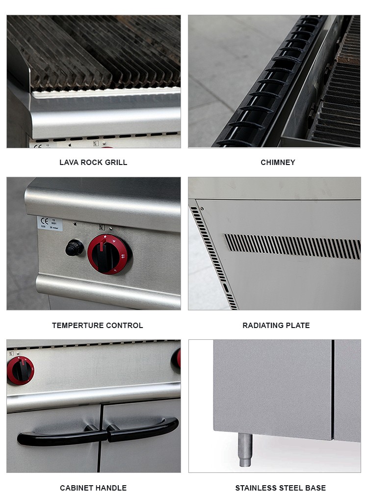 Commercial Heavy Duty Chicken Gas Grill Machine