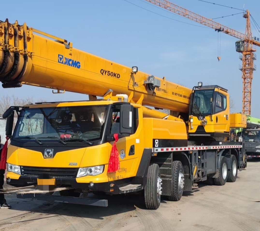 XCMG Heavy Equipment QY50KA 50Ton Used Mobile Truck Crane for Sale