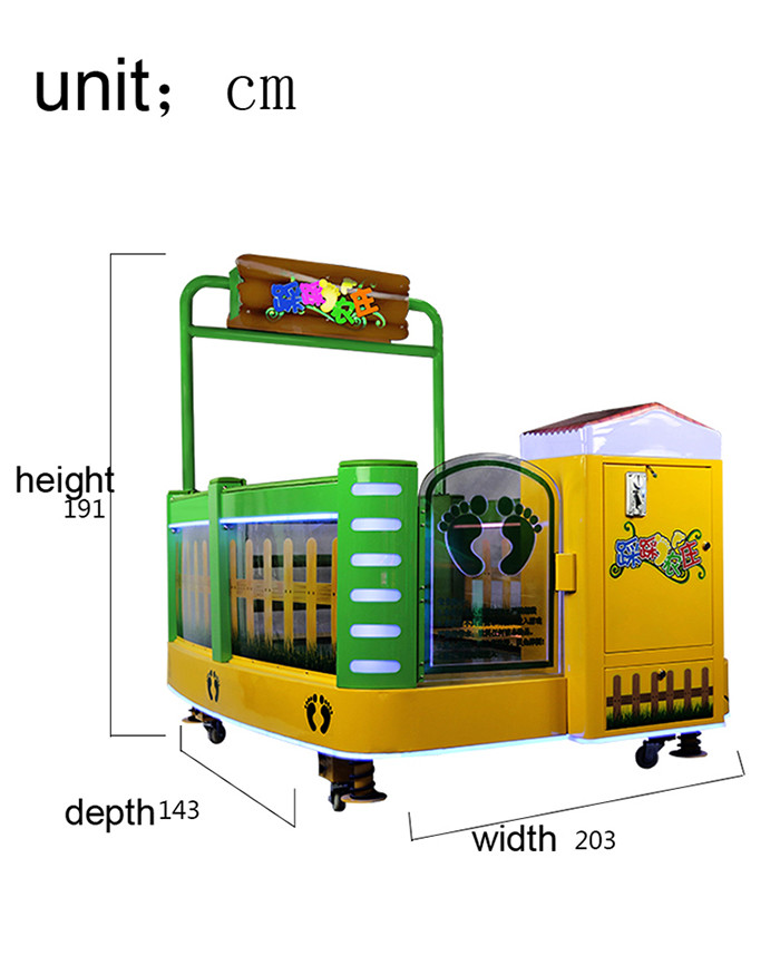 English Version Amusement Game Machines Coin Operated Touch Screen
