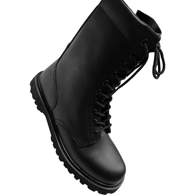 Rubber Outsole GENUINE LEATHER Training Boots for Challenging Workouts