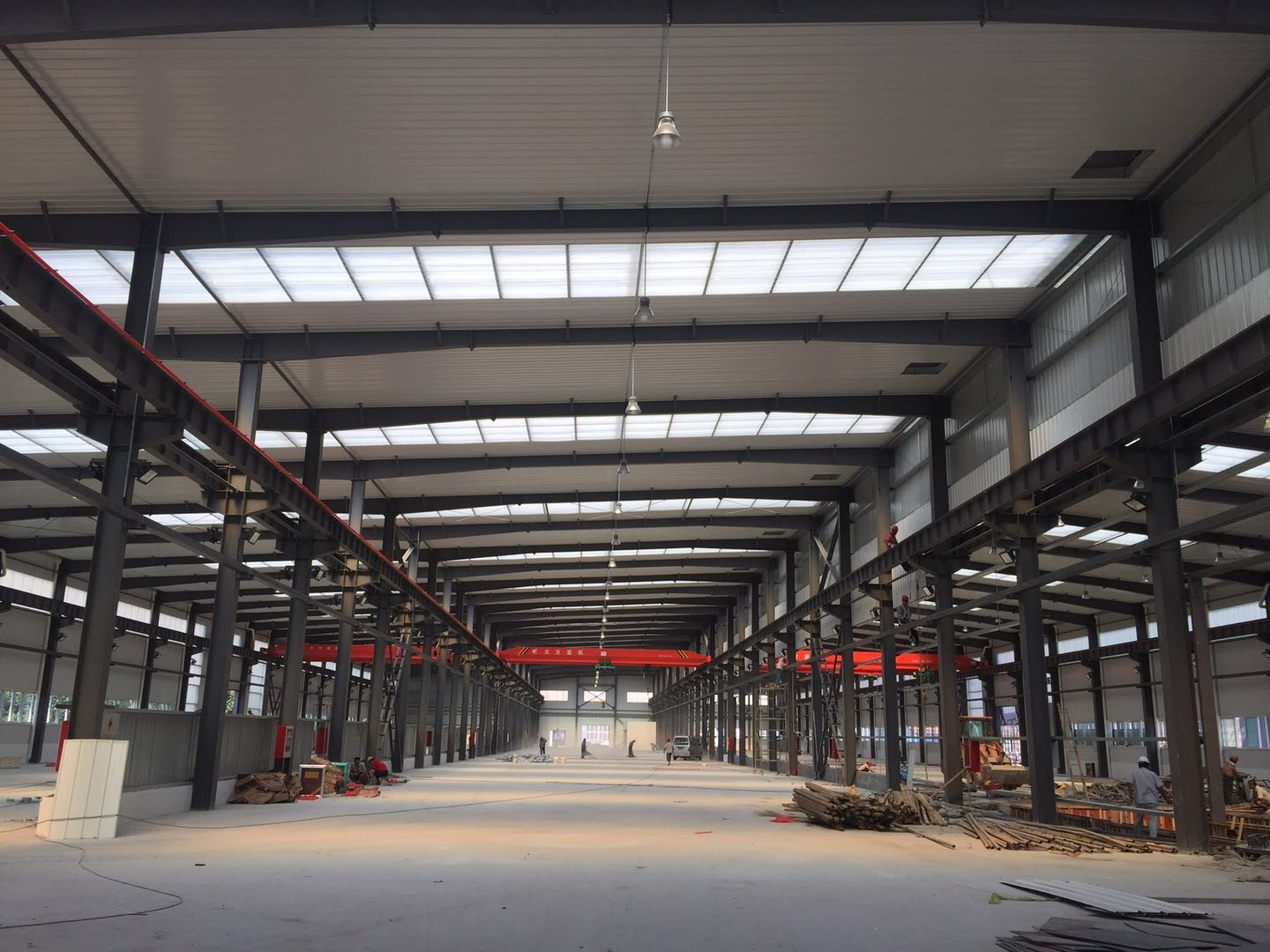 Customized Steel Structure Manufacturing Factory Painted Hot-Galvanized