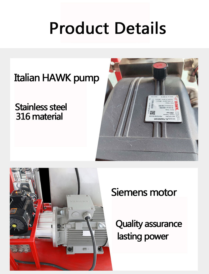 Cavitation Jet Underwater Cleaning Machine 2900psi 14.74gpm Min 30kw