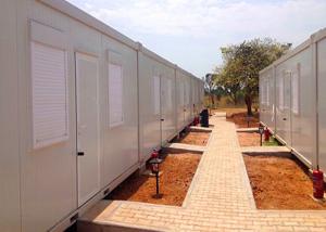 Buy cheap Shutter Windows Storage Container Houses , Freight Storage Containers With Living Facilities product