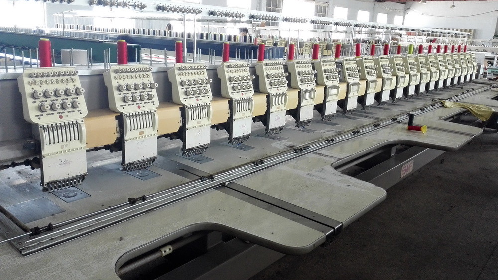 Multi Functional Used SWF Embroidery Machine With Digital Control