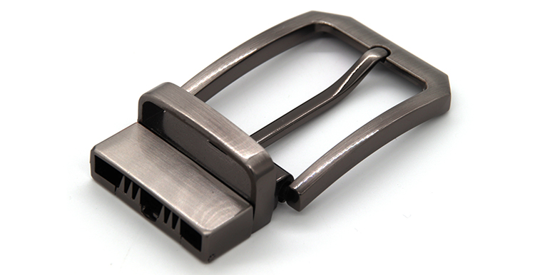 Wenzhou KML Best quality mult color simple zinc alloy reversible pin belt buckle promotion