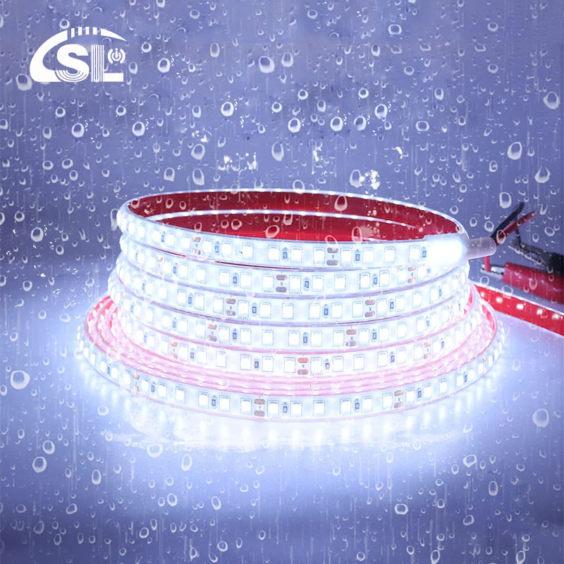 Smart IP65 Smd 2835 Led Strip Light 120/240leds Flexible 8mm 12v for Outdoor and Bathroom