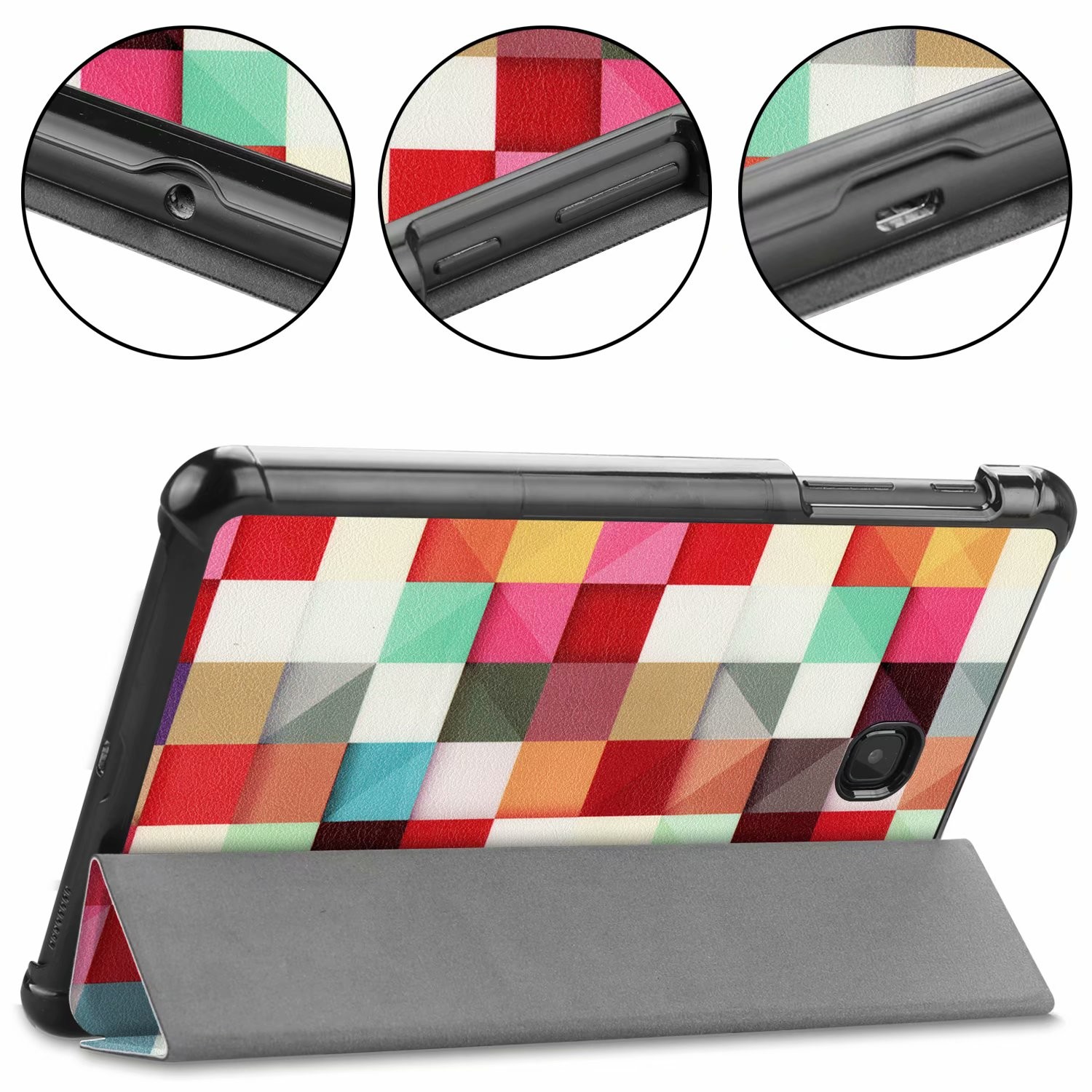 Samsung Galaxy Tab A 8.0 2018 Case Print Cover For Galaxy Tab A 8.0 2018 T387