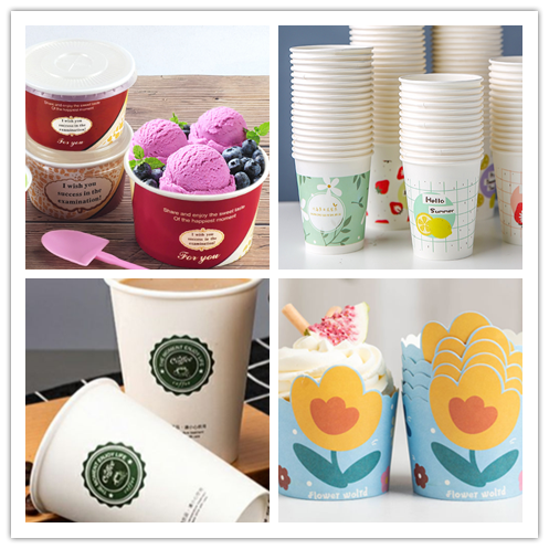 230g 240g Waterproof One Side Coated Cup Stock Polyethylene Paper For Paper Cup