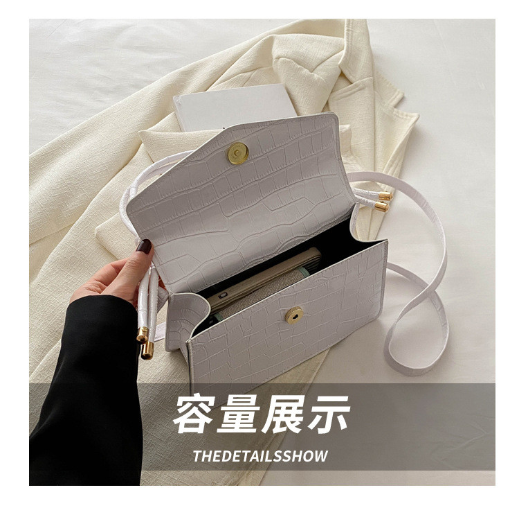 PATENT LEATHER PURE COLOR QUALITY ALL-IN-ONE BAG WOMEN'S HAND BILL SHOULDER CROSSBODY BAG UNDERARM WOMEN'S BAG