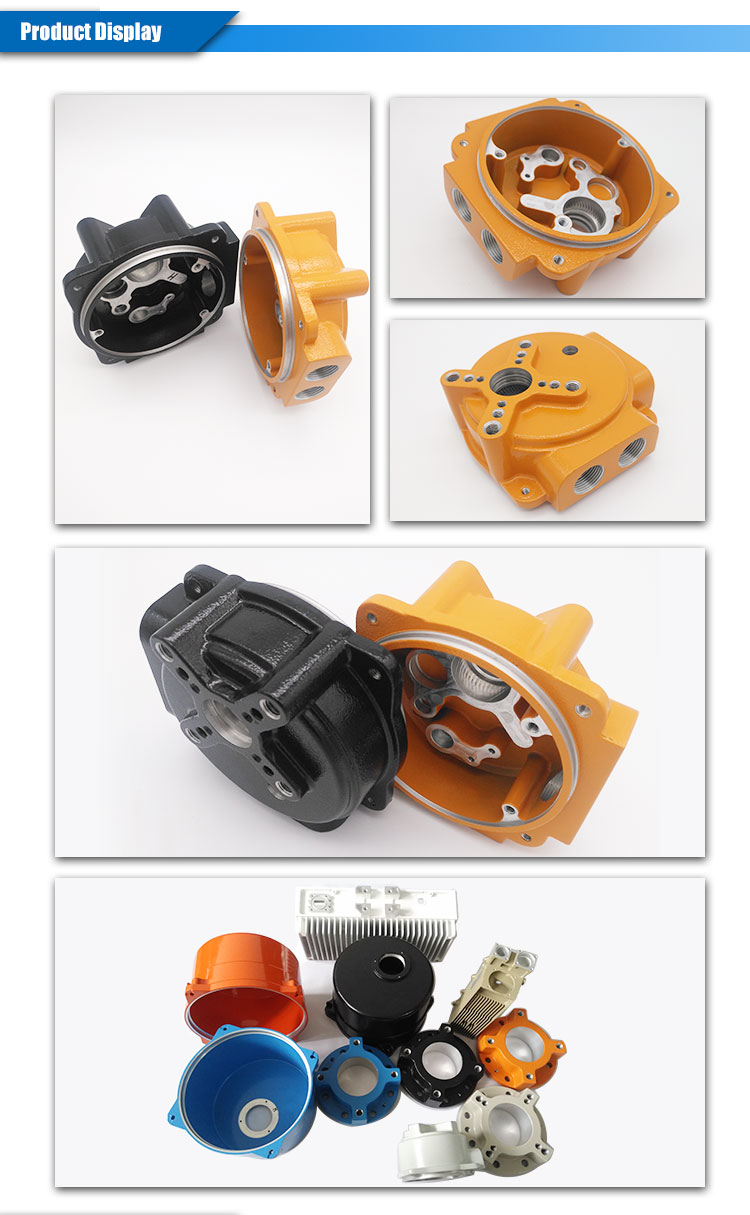 High demand Spray painting aluminum machinery parts cnc machining