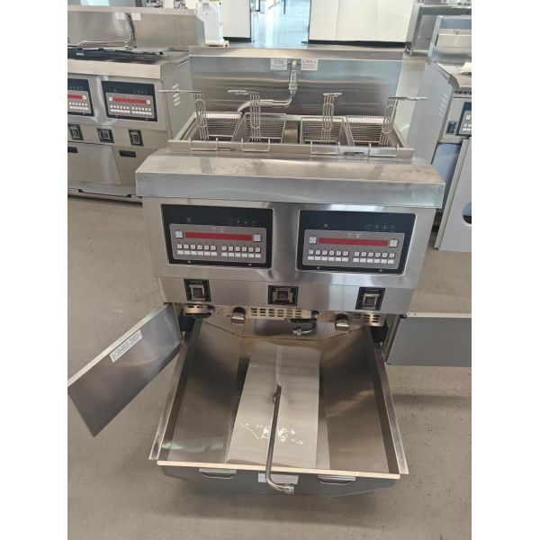 Two Pots Four Baskets GAS Open Deep Commerical Deep Chip Electric & Gas Deep Fryer