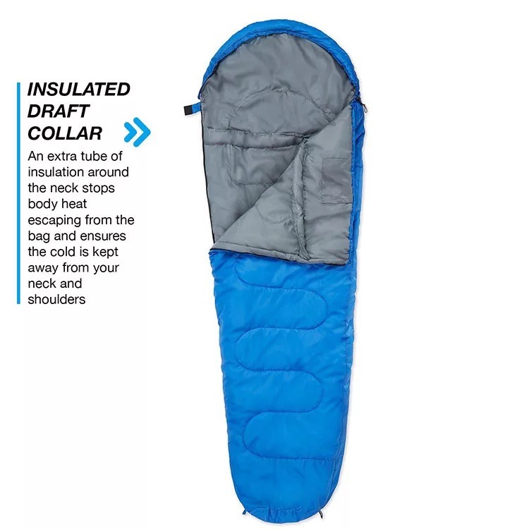 Anti Tearing Polyester Sleeping Bag For Cold Winter