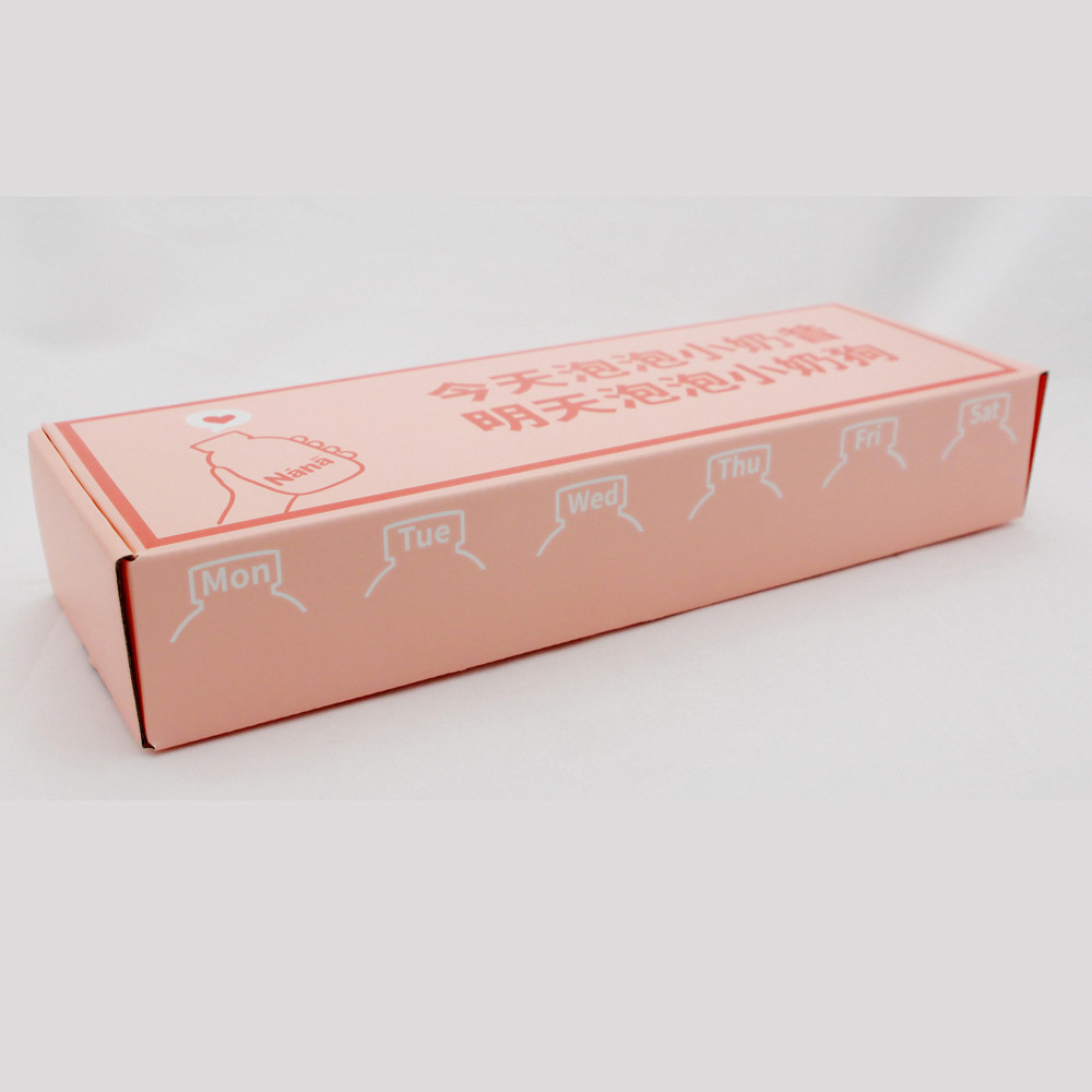 Healthcare Packaging Corrugated Mailer Boxes 250g Collapsible Two Sides Custom Printed
