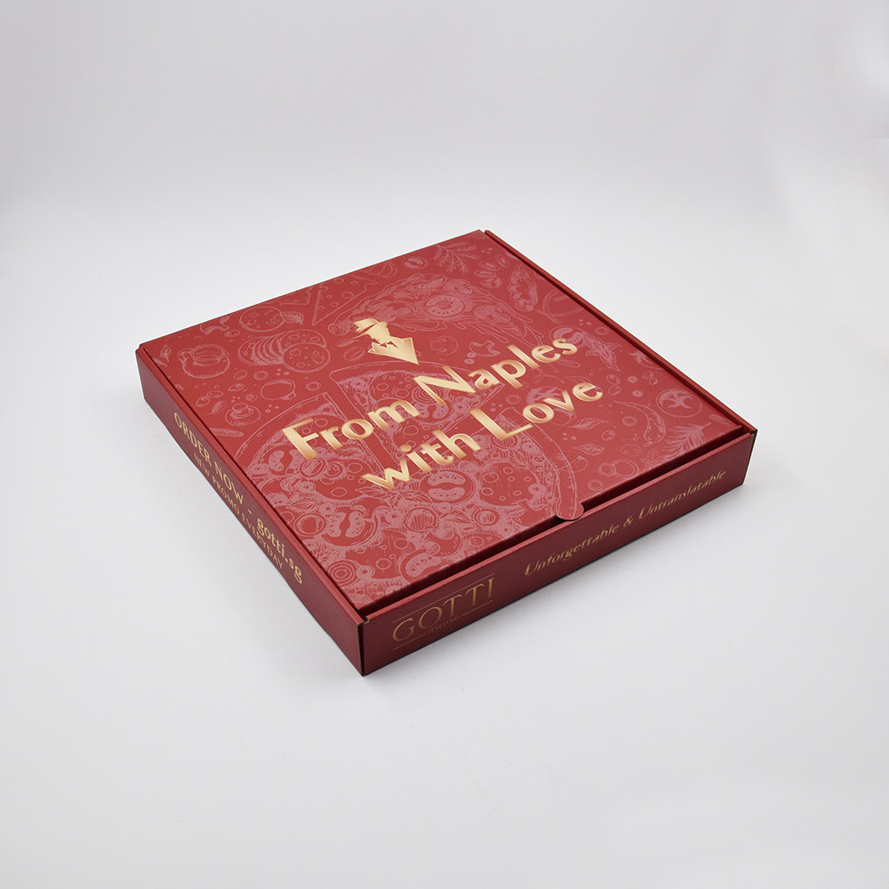 Customized Corrugated Paper Food Packaging Box Square Kraft Paper Shopping Bags
