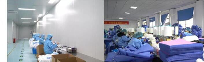disposable lab coat blue full length SMS 42G